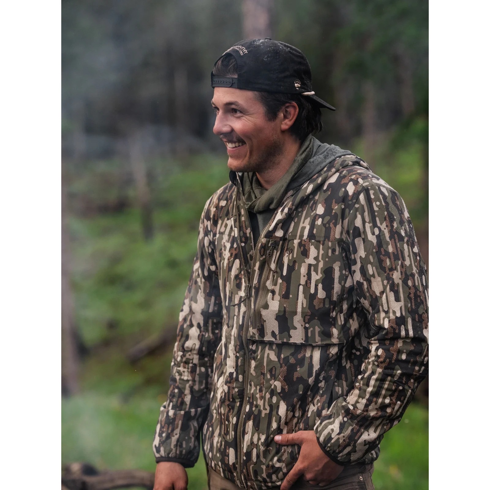 New Nwt Duck Camp Jacket Airflow Insulated Hoodie - Woodland Camo